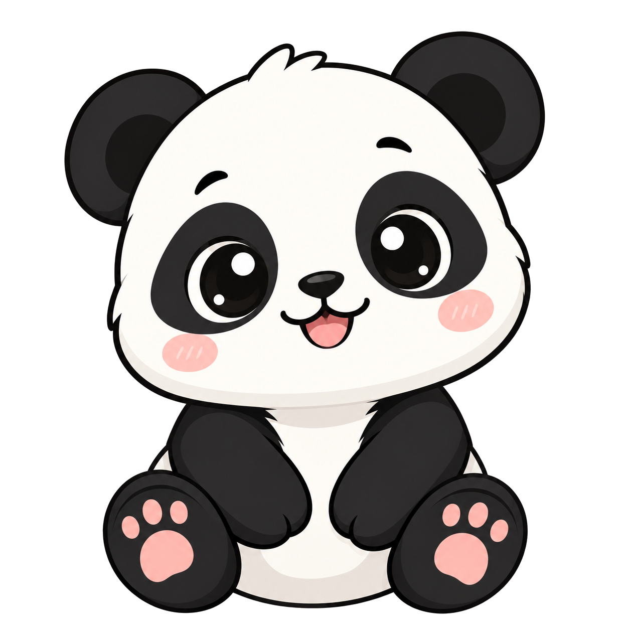 The Folio Studios panda mascot